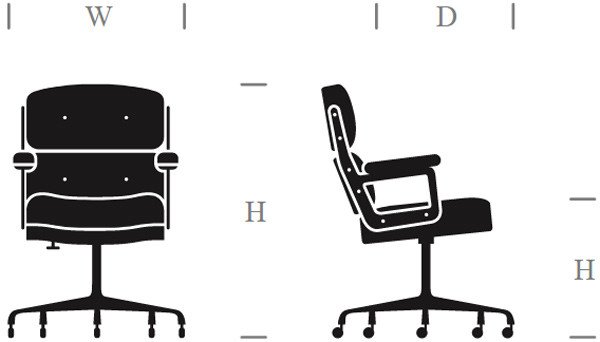 Dovelle Broad Trolley 4 PC Grey  Image of furniture sizes