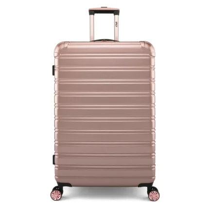iFLY Hard Sided Fibertech Printed Luggage, Rose Gold  Image of 1 430x430