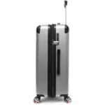 SwissTech Exhibition Polycarbonate Hard Side Check Luggage Silver - Image 9