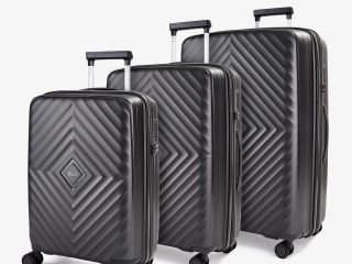 Rock Luggage Infinity 8-Wheel Hardshell Trolley Suitcase