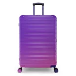 iFLY Hard Sided Fibertech Printed Luggage, Midnight Berry - Image 3