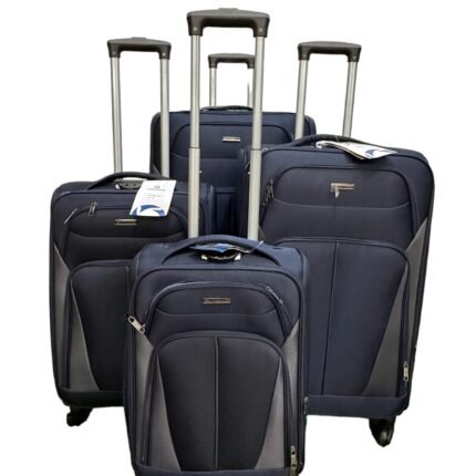 Saimede 4pcs Softside Luggage Trolley  Image of 05384447 C74F 4D1E 8452 A7B4B83A3888 430x430