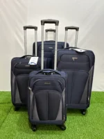 Saimede 4pcs Softside Luggage Trolley - Image 3
