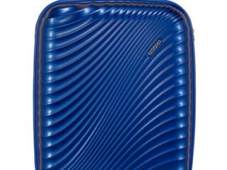 AMERICAN TOURISTER Jetglam Spinner Double Roller 4 wheels Metallic Blue