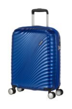 AMERICAN TOURISTER Jetglam Spinner Double Roller 4 wheels Metallic Blue - Image 4