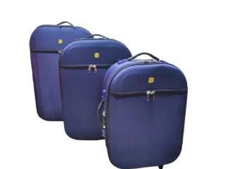 Cat Fancy 2 Wheel 3 Piece Trolley Bag