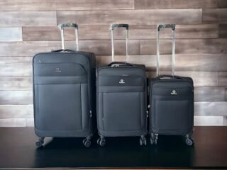 Four Roads Softside Luggage Trolley