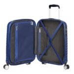 AMERICAN TOURISTER Jetglam Spinner Double Roller 4 wheels Metallic Blue - Image 2