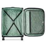 Delsey Skymax 2.0 Expandable Luggage Trolley Set Blue - Image 11