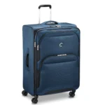 Delsey Skymax 2.0 Expandable Luggage Trolley Set Blue - Image 5