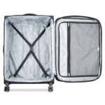 Delsey Skymax 2.0 Expandable Luggage Trolley Set Blue - Image 7