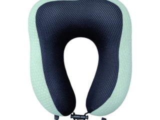 Burbros Neck Pillow Memory Foam Light Green