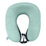 Burbros Neck Pillow Memory Foam Light Green - Image 3