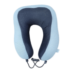 Burbros Neck Pillow Memory Foam Light Blue