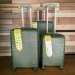 Lojel Polypropylene Hardcase Luggage Trolley Set Black - Image 4