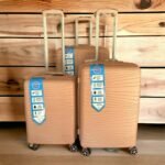 Lojel Polypropylene Hardcase Luggage Trolley Set Black - Image 7