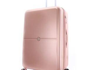 Elle Paris CHIC Polycarbonate Fashion Luggage Rose