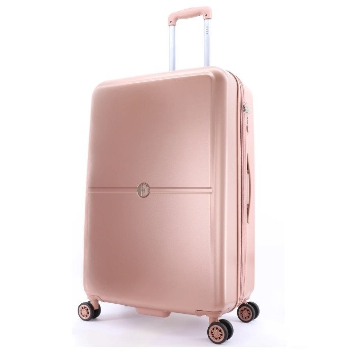 pinc (Small) Elle Paris CHIC Polycarbonate Fashion Luggage Rose - Image 1