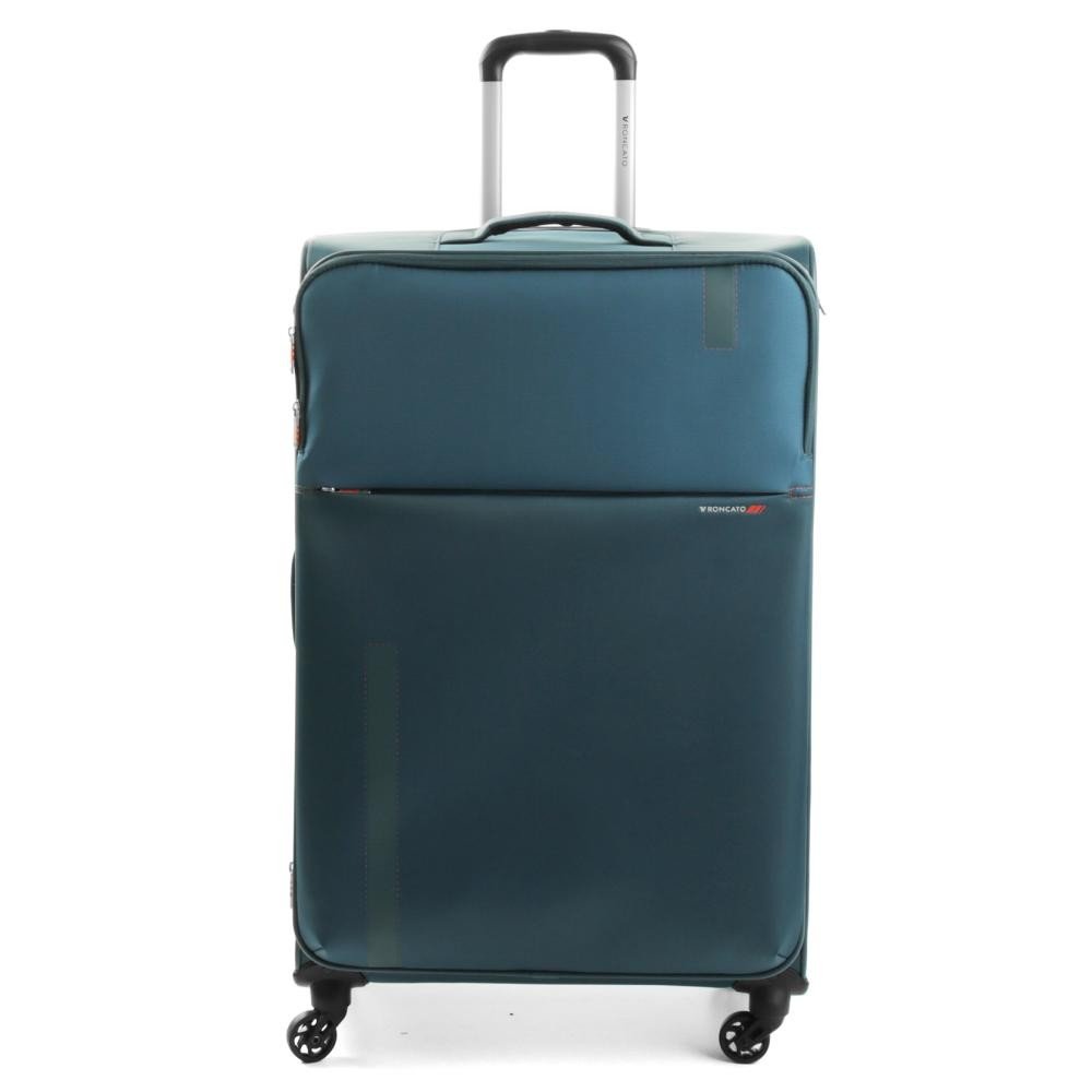 51896_1_M RONCATO SPEED Expandable Luggage Trolley Verdi Blue - Image 1