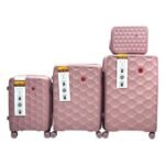 Swissports Honeycomb 4 Pc PP Luggage