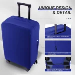 Burbros Lycra soft Spandix cover Luggage premium stretchable material