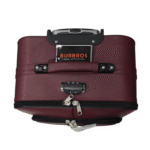 Burbros Leatherite Series 3 pc Set Luggage Trolley Black - Image 15