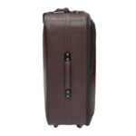 Burbros Leatherite Series 3 pc Set Luggage Trolley Black - Image 17