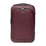 Burbros Leatherite Series 3 pc Set Luggage Trolley Black - Image 21