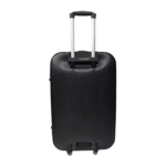 Burbros Leatherite Series 3 pc Set Luggage Trolley Black - Image 8