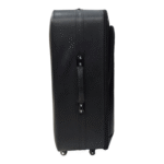 Burbros Leatherite Series 3 pc Set Luggage Trolley Black - Image 4