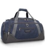 SwissTech Excursion Blue 24 Travel Duffel - Durable 600D Polyester, Water-Resistant Bottom, Multiple Compartments - Image 4