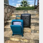 Discover the IT Influential PP Luggage made from ultra-durable polypropylene. TSA-approved, smooth spinner wheels, lightweight design & modern looks – built for frequent flyers. available at Alanwar baggage