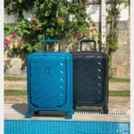 Discover the IT Influential PP Luggage made from ultra-durable polypropylene. TSA-approved, smooth spinner wheels, lightweight design & modern looks – built for frequent flyers. available at Alanwar baggage