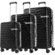 Upgrade your travel gear with the American Tourister Skybridge 3-piece luggage set. Featuring Duosaf™ zipper, TSA lock, double spinner wheels & smart packing system for stress-free travel.
