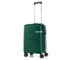 Upgrade your travel gear with the American Tourister Skybridge 3-piece luggage set. Featuring Duosaf™ zipper, TSA lock, double spinner wheels & smart packing system for stress-free travel.