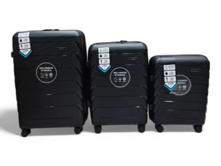 Discover the Rock Armor Series luggage in Pakistan – unbreakable polypropylene body, TSA lock, anti-theft zippers, expandable design, 360° wheels, premium interior, and 3-year warranty for secure, stylish travel.