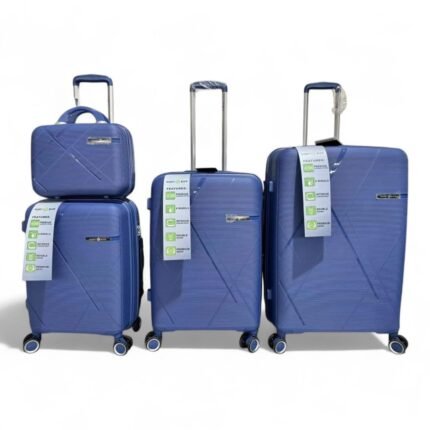 Swissports Honeycomb 4 Pc PP Luggage  Image of 1001220005 430x430