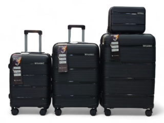 PRESIDENT 4 Pc Polypropylene Hardcase Luggage
