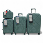 Instagon 4 Pc Polypropylene Hardcase Luggage