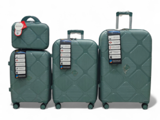Instagon 4 Pc Polypropylene Hardcase Luggage