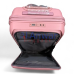 ICarry Toledo Series 3 piece premium luggage set in broad sizes showing small, medium, and large suitcases.