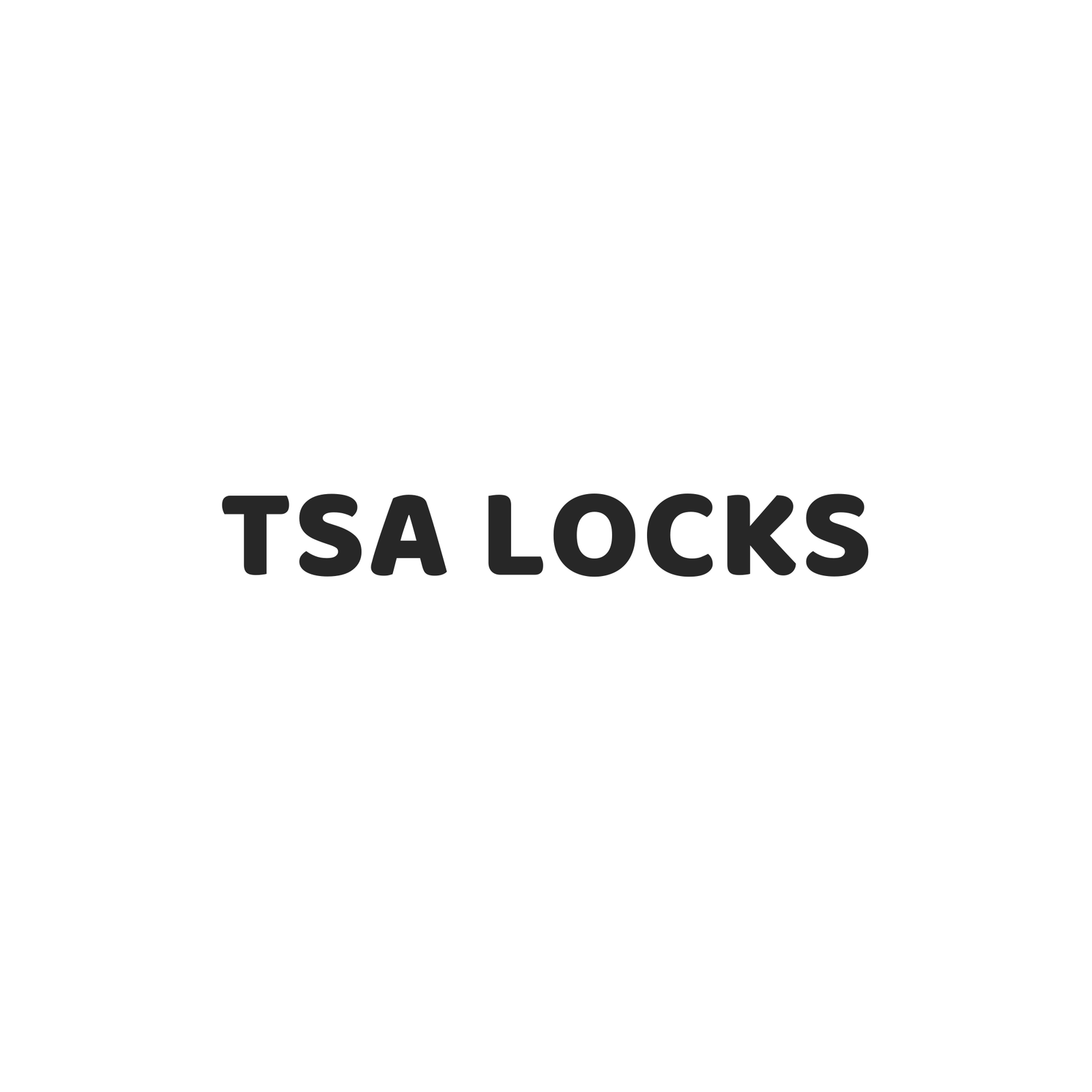 TSA Locks
