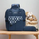 Chicco Premium Diaper Bag Set with Geometric Pattern - Image 3